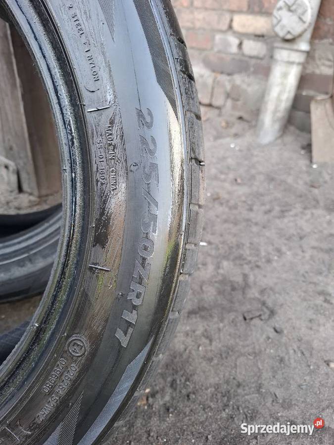 2 opony letnie 225x50x17 225 Bydgoszcz