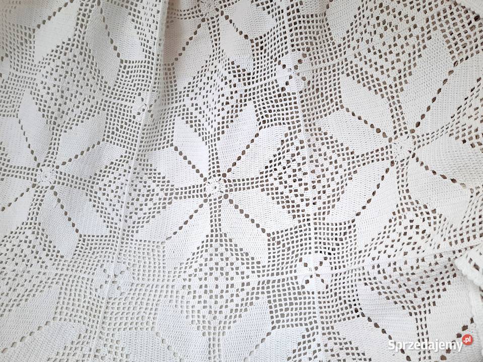 Stara bawełniana narzuta na łóżko obrus 170 x Łódź sprzedam