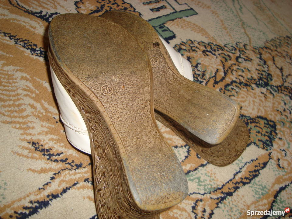 Sandałki TREND ONE letnie 36 damskie białe Ostrołęka