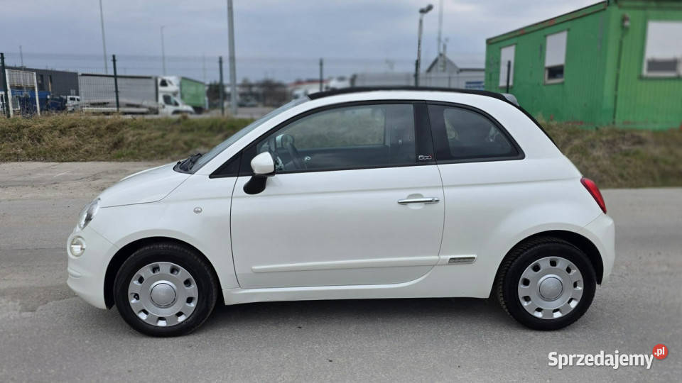 Fiat 500 ledy super stan zarejestrowany biała czujnik parkowania pomorskie sprzedam