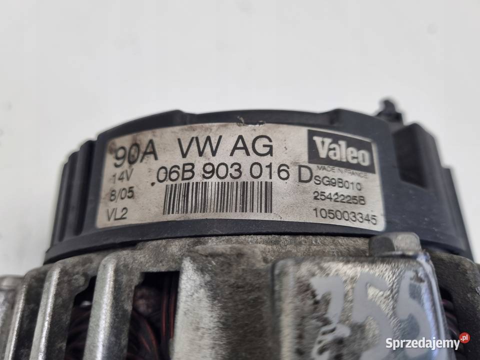 ALTERNATOR Audi A6 C5 VW Passat B5 18 T Valeo lubelskie Rudka