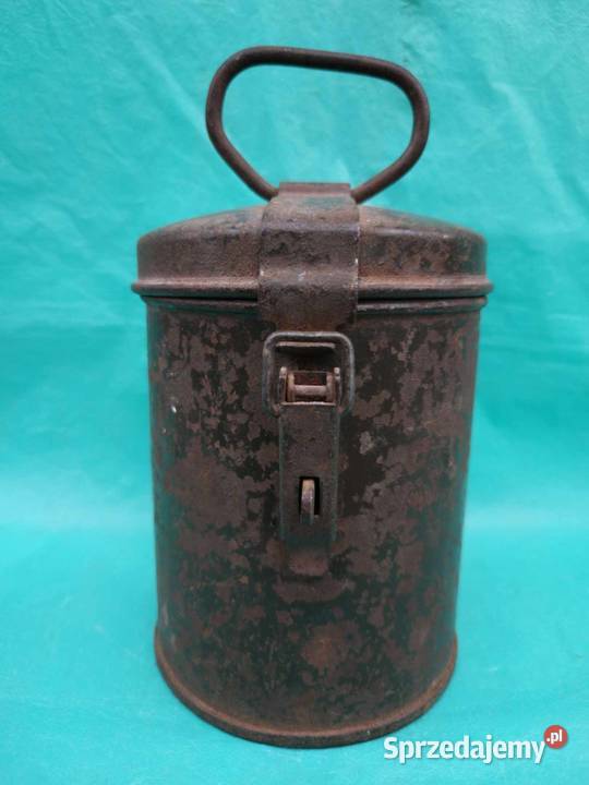 Polska puszka taborowa na smar II RP Łódź