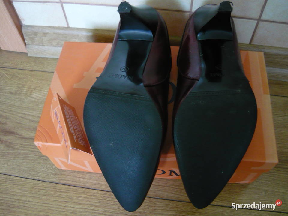 Buty Naomi skóra ekologiczna śląskie