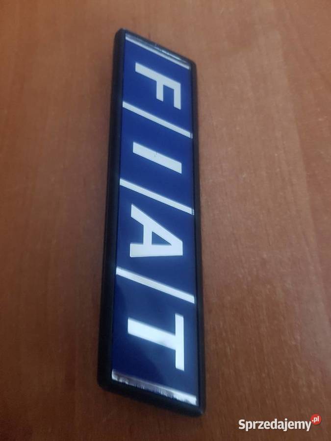 Emblemat FIAT serdecznie Części montażowe śląskie Katowice