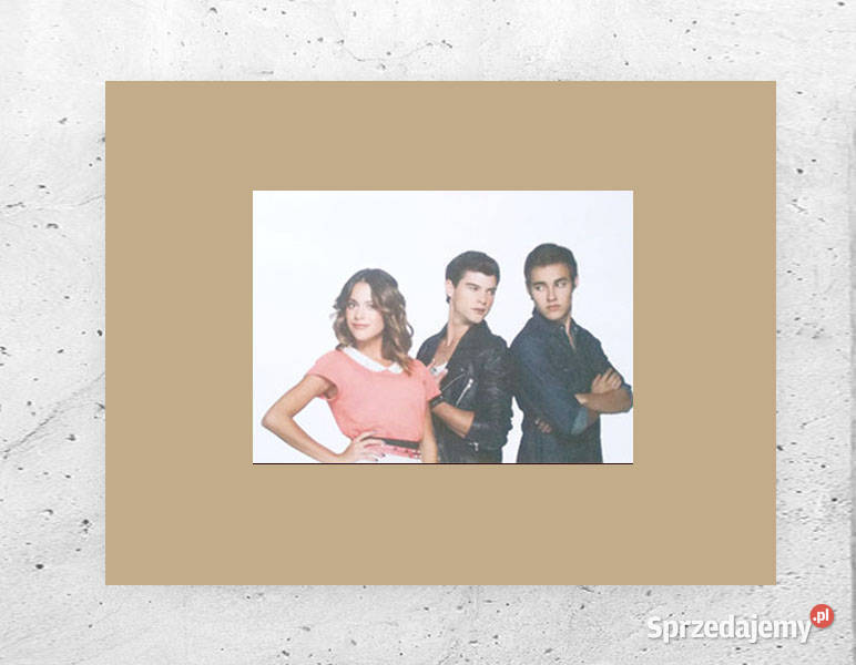 plakat z Violettą i chłopakami Violetta plakat