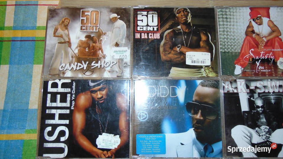 Płyty CD 50 Cent i inni