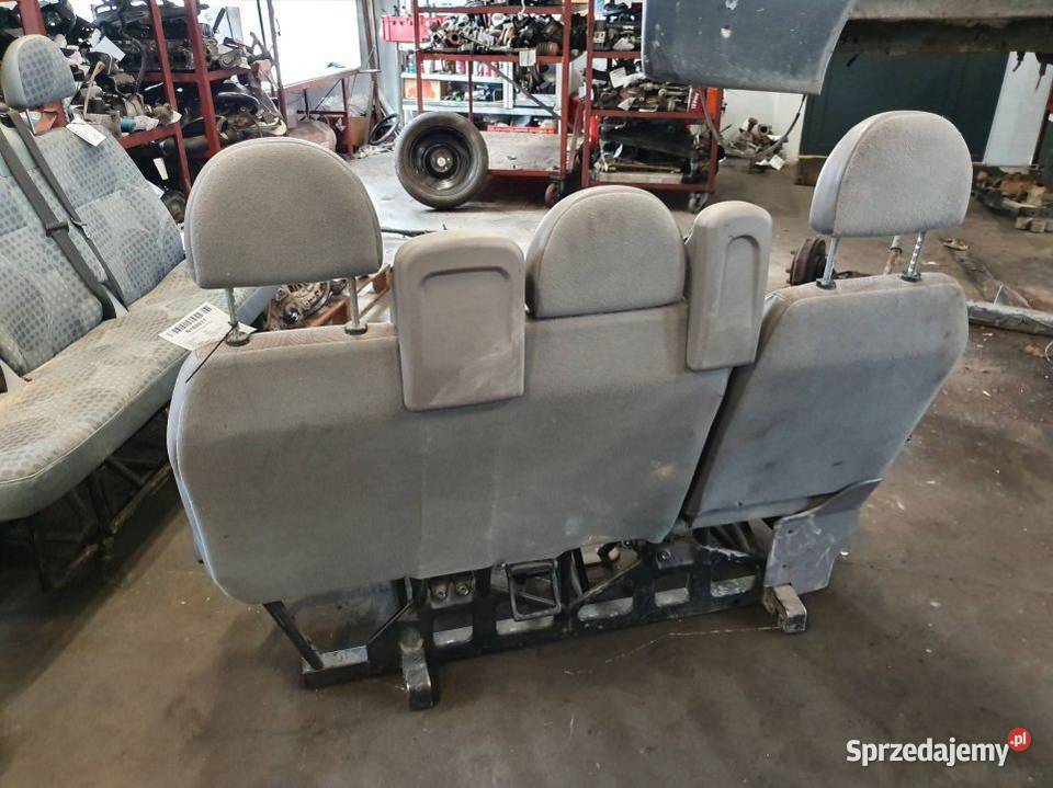 FOTELE DRUGI RZĄD FORD TRANSIT MK5 KANAPA 3 Lipno