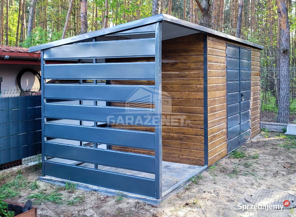 SCHOWEK DOMEK OGRODOWY 4X2M WIATA 15M DRZWI Łapanów