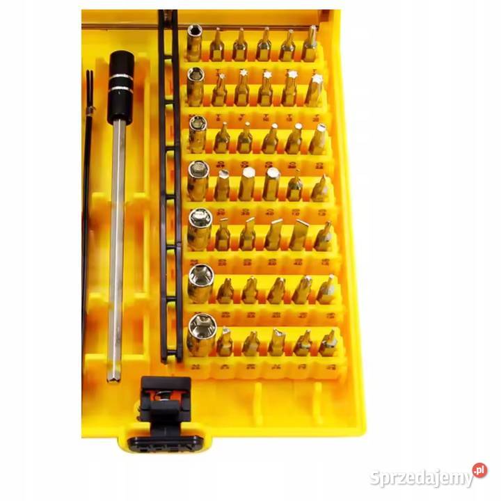 Zestaw Serwisowy 45w1 42 Bity Antypoślizgowy Narzędzia ręczne Ludźmierz sprzedam