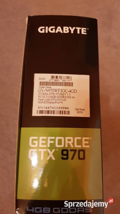 Gigabyte GTX 970 4GB GDDR5 OC Chorzów