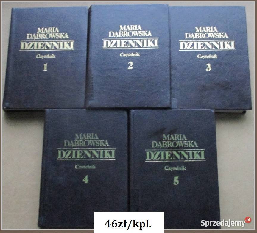 DZIENNIKI Maria Dąbrowska dzienniki literatura