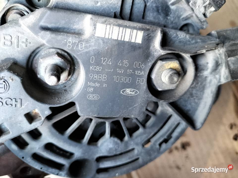 FORD COUGAR MONDEO MK1 MK2 20 ALTERNATOR lubelskie Kamień-Kolonia sprzedam
