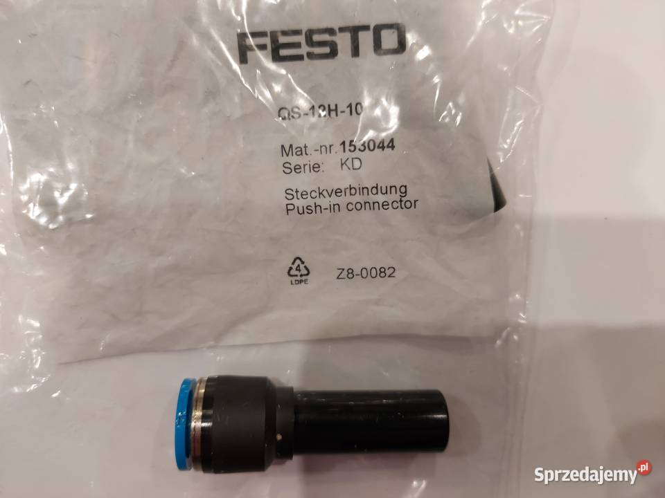FESTO QS12H10 złącze wciskane kat 153044 Pozostałe Kraków sprzedam