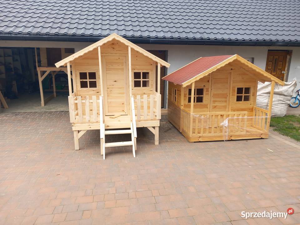 Domek drewniany plac zabaw Pozostałe