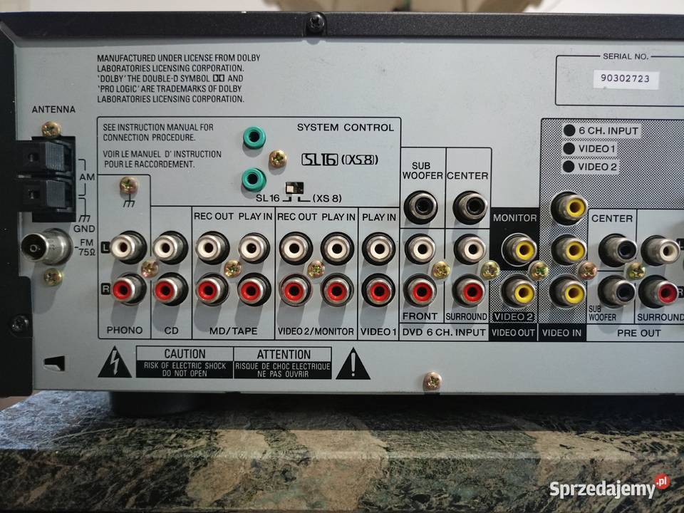 Amplituner KENWOOD KRFV5020 Wzmacniacz Drawski Młyn