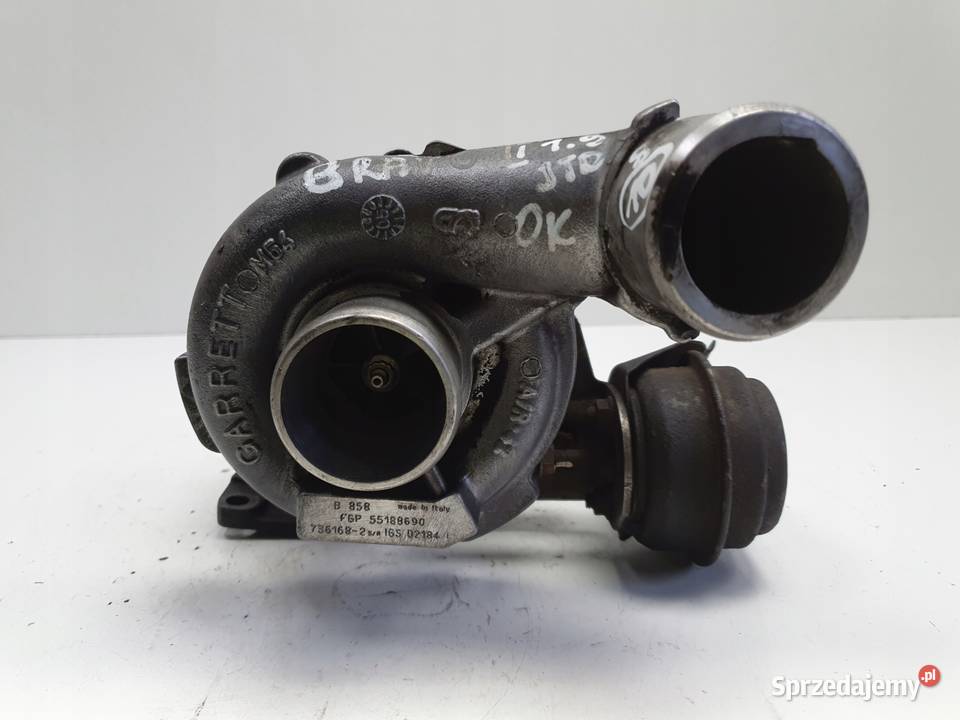 Fiat Bravo II 19 JTD TURBOSPRĘŻARKA turbo Janów