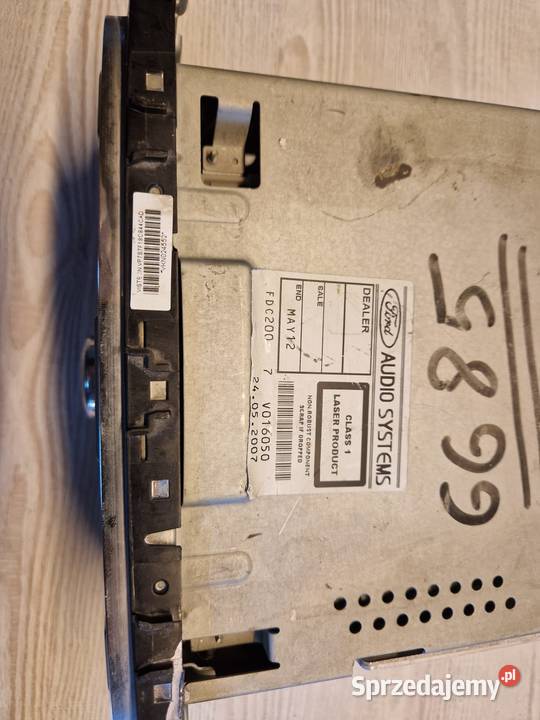 Radio Ford 6000 CD Mondeo MK4 0710 Focus MK2 wielkopolskie