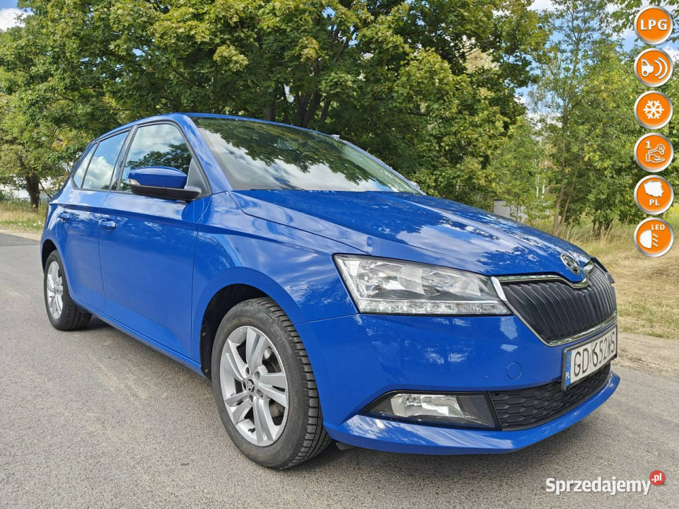 koda Fabia III 2014 centralny zamek Karczew