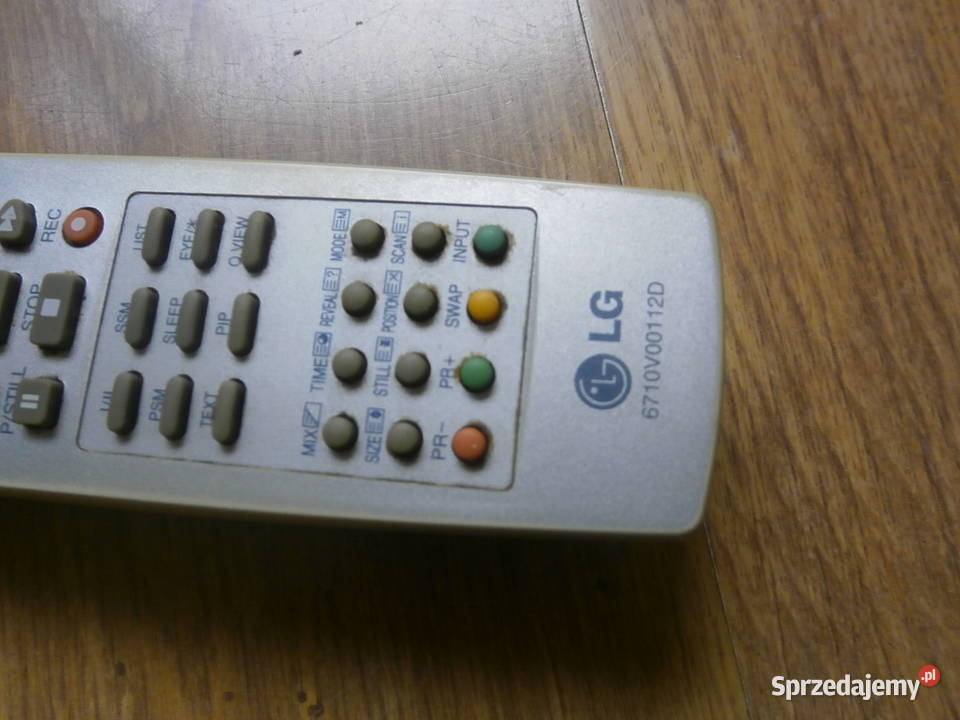 Pilot LG 6710V00112D oryginał sprawny Piloty Łódź sprzedam