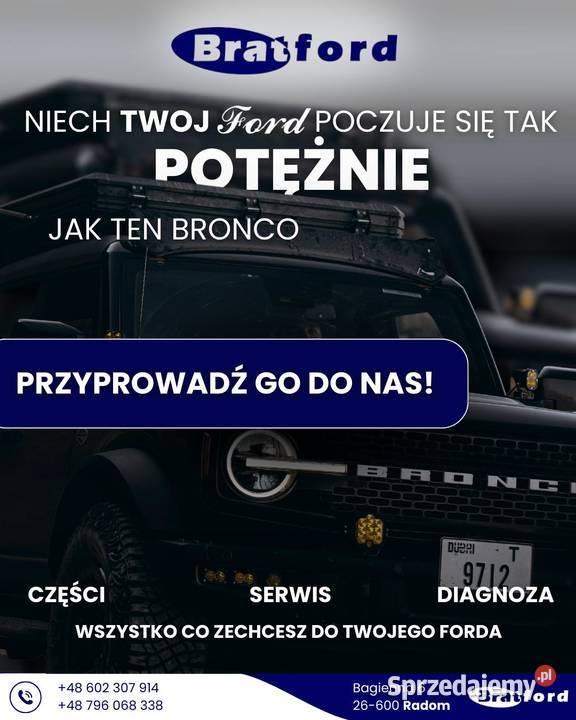 Silnik Ford Transit 20 Ecoblue Bratford Radom mazowieckie sprzedam