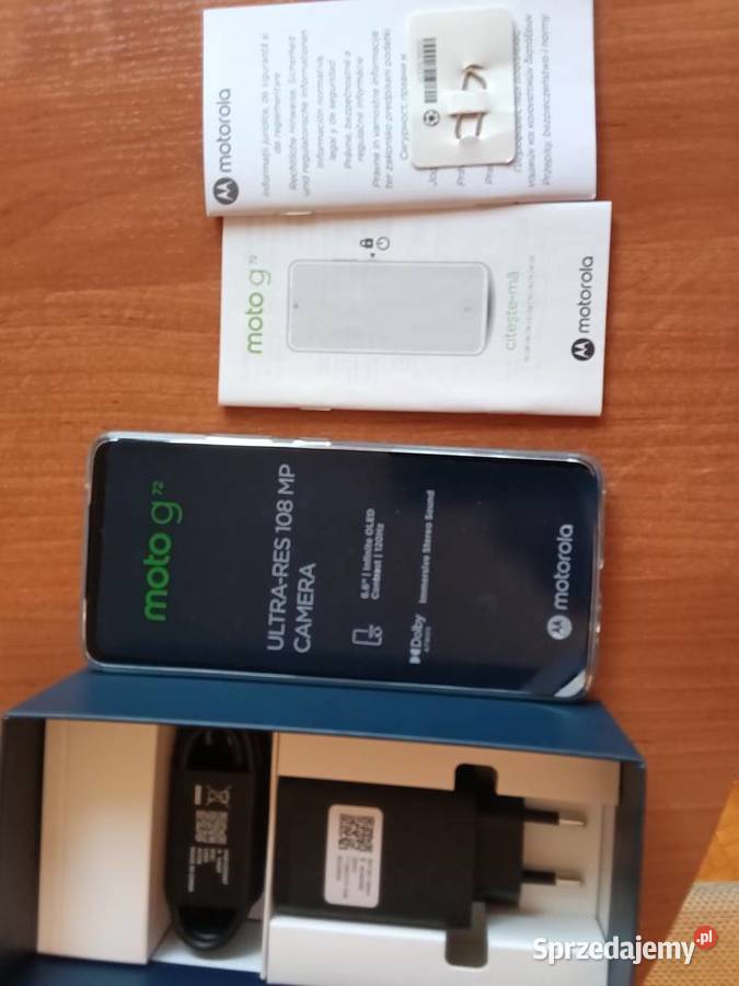 Telefon komórkowy Motorola g 72 sprzedam NOWY Swarzędz sprzedam