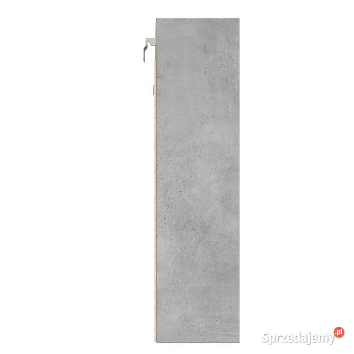 Witryna szarość betonu 100x15x58 materiał Warszawa