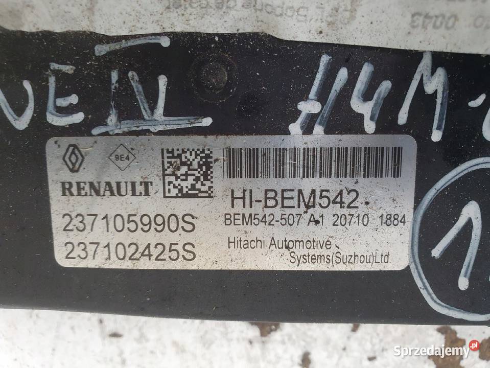 Renault Megane IV 16 STEROWNIK SILNIKA komputer Chełm
