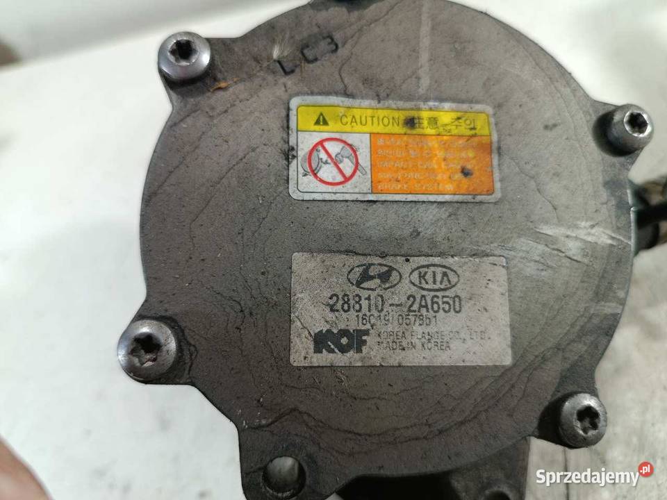 POMPA VACU KIA SPORTAGE IV 16 CRDI 288102A650 wielkopolskie