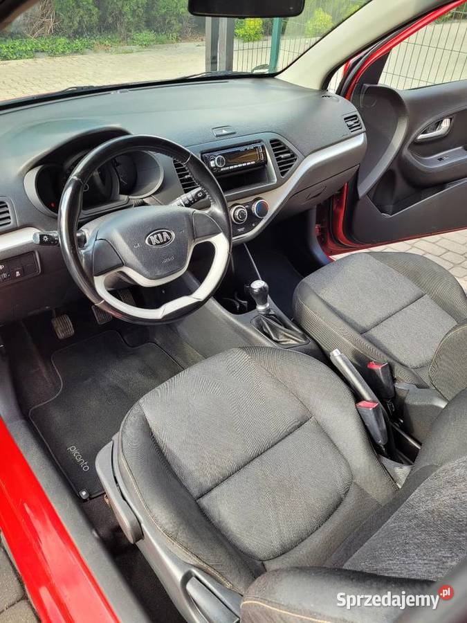 KIA Picanto 10B 2015r czerwony Picanto Kielce