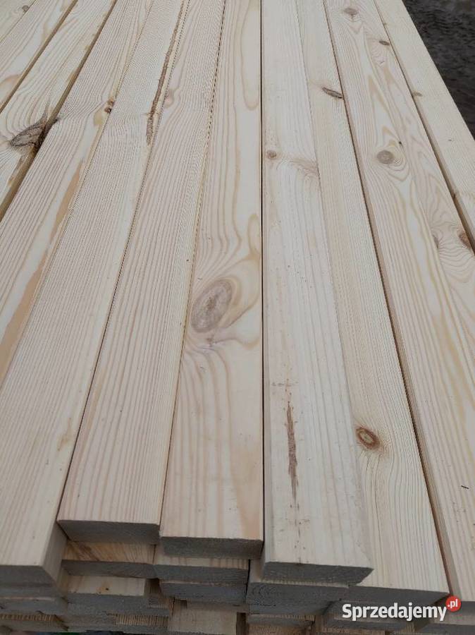 Łata suszona 40x60 strugana z czterech stron Gdańsk