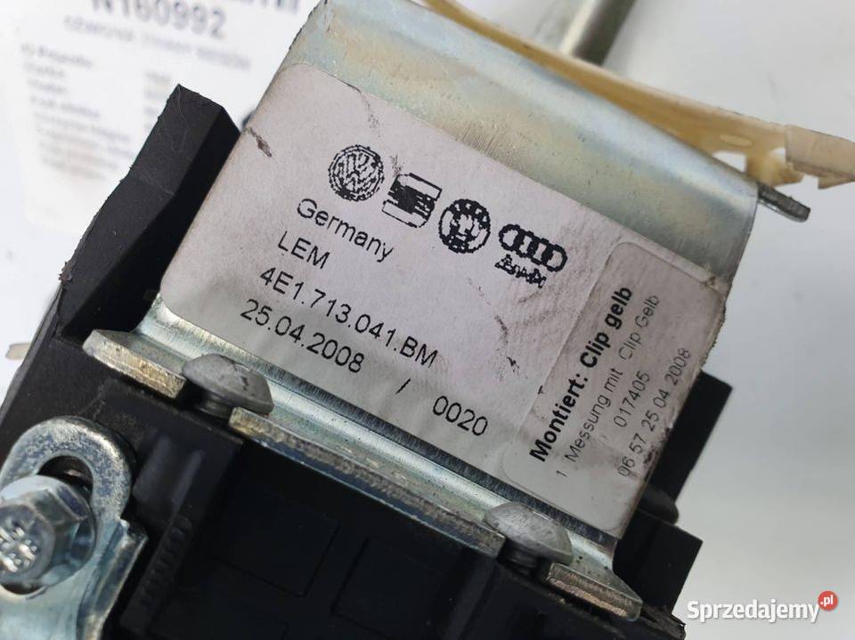 DŹWIGNIA ZMIANY BIEGÓW AUDI A8 D3 4E1713041