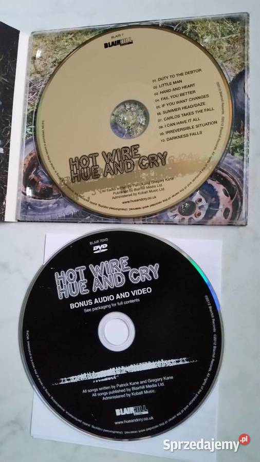 HUE and CRY As Bs Bonus Hot Wire gold pop Muzyka Puławy