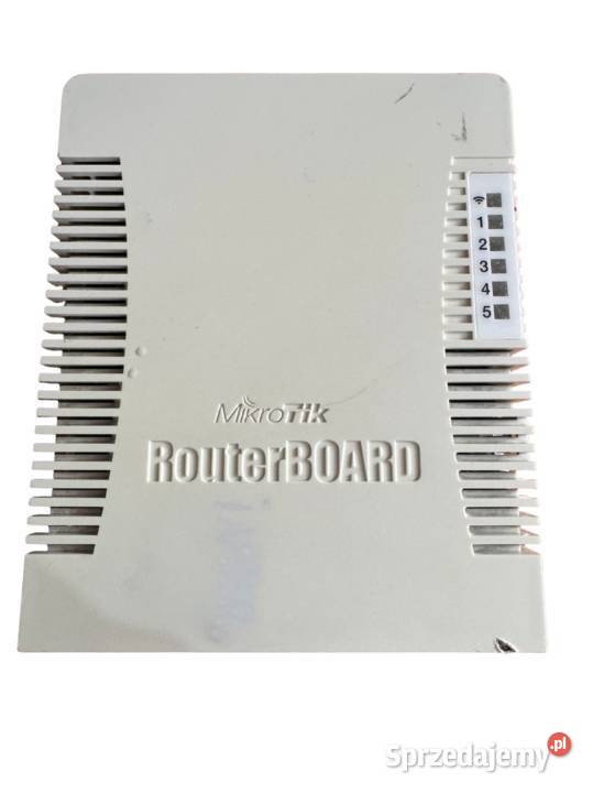 MikroTik RB951Ui2HnD router WiFi 24 GHz 5x LAN FastEthernet 100Mbit Goleszów sprzedam