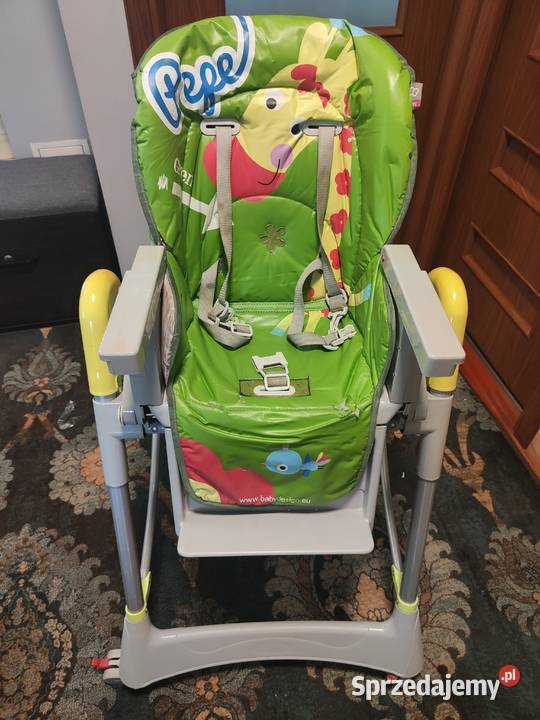 Krzesełko do karmienia Baby Design Pepe z tacą Staniątki