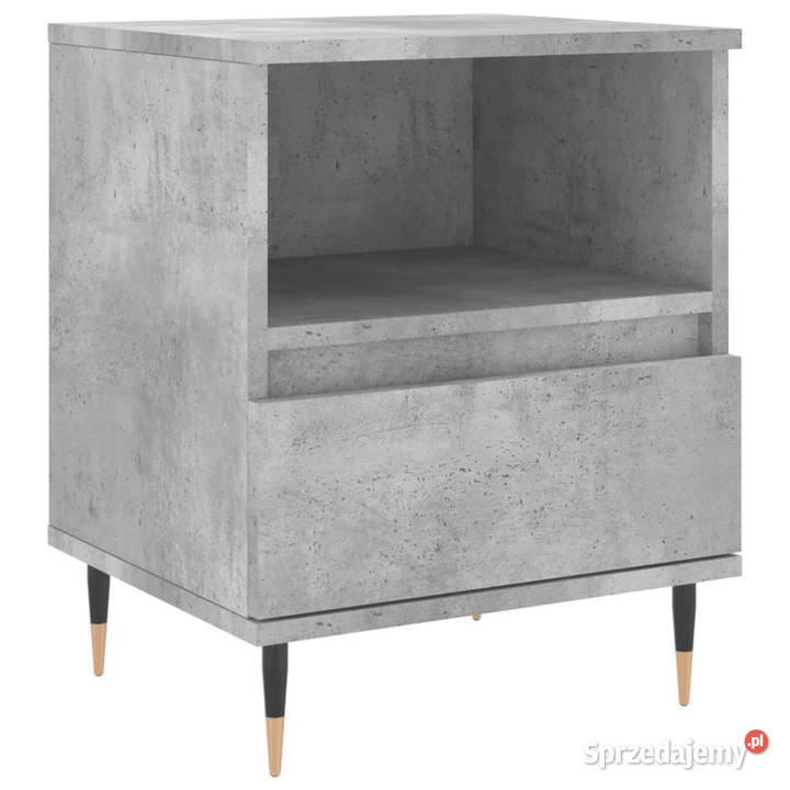 Szafki nocne 2 szarość betonu 40x35x50 WM830613 mazowieckie Warszawa sprzedam