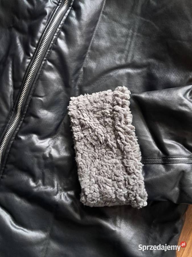 nowa kurtka z eko skóry rozmiar z metki 6 ale to