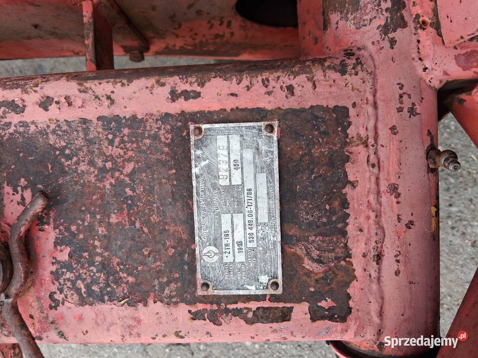 Kosiarka ZTR165 Maszyny rolnicze