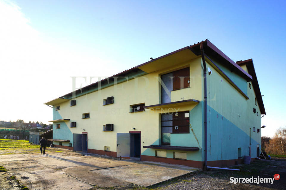 Hala magazynowoprodukcyjna z działką 51 arów dojazd asfaltowy Lednica Górna