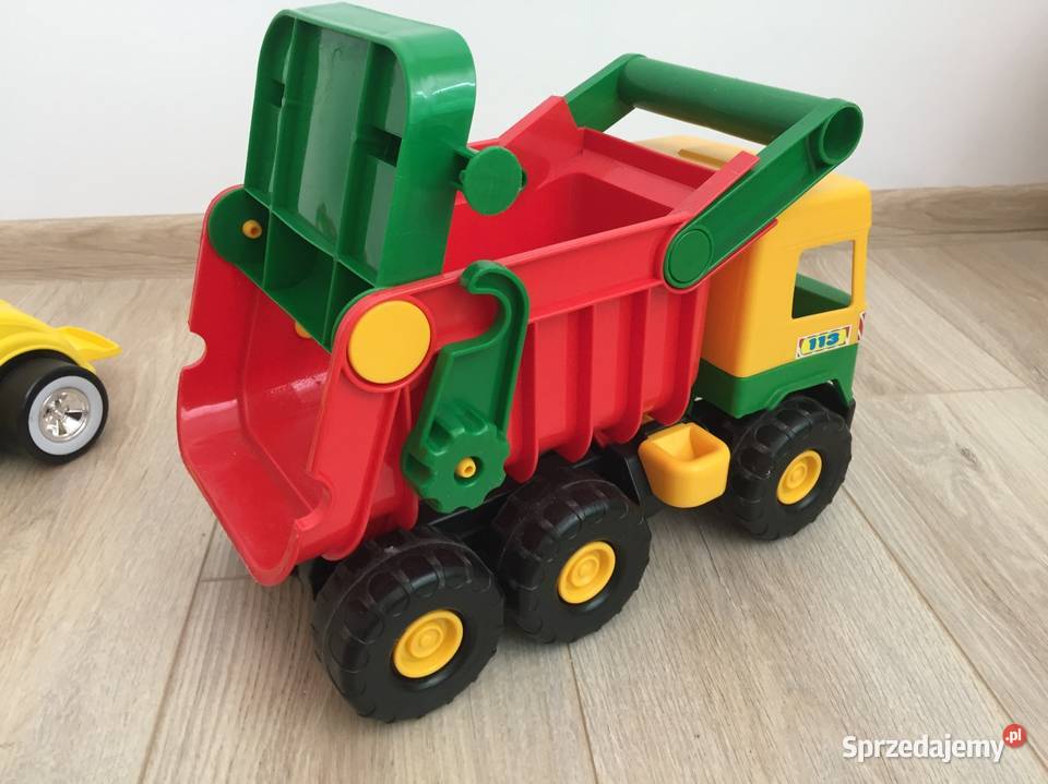 Auto duża kolorowa ciężarówka stan super