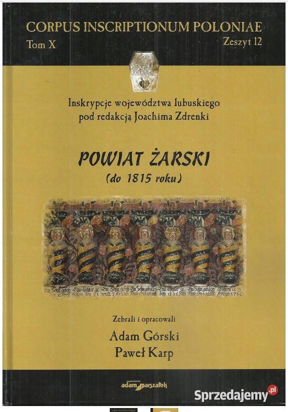 Powiat żarski do 1815 roku historia, archeologia Książki naukowe i popularnonaukowe Łódź