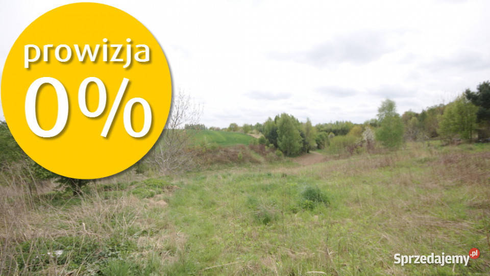 Duża działka rolna ok 1 ha Jakubowice Konińskie szambo lubelskie