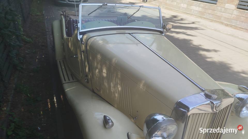 MG TD z 1951 rokuoryginal benzyna Warszawa