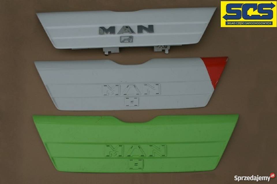 MAN LIONS CITY MASKA ATRAPA GRILL PRZEDNI 2005 lubuskie Bieleń