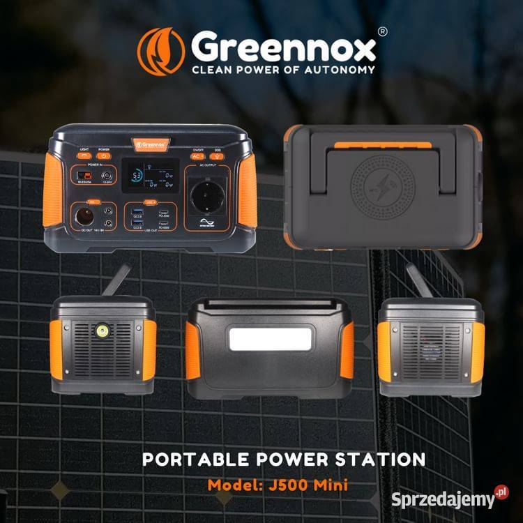 Przenośna elektrownia Greennox J500 Mini mazowieckie Warszawa sprzedam