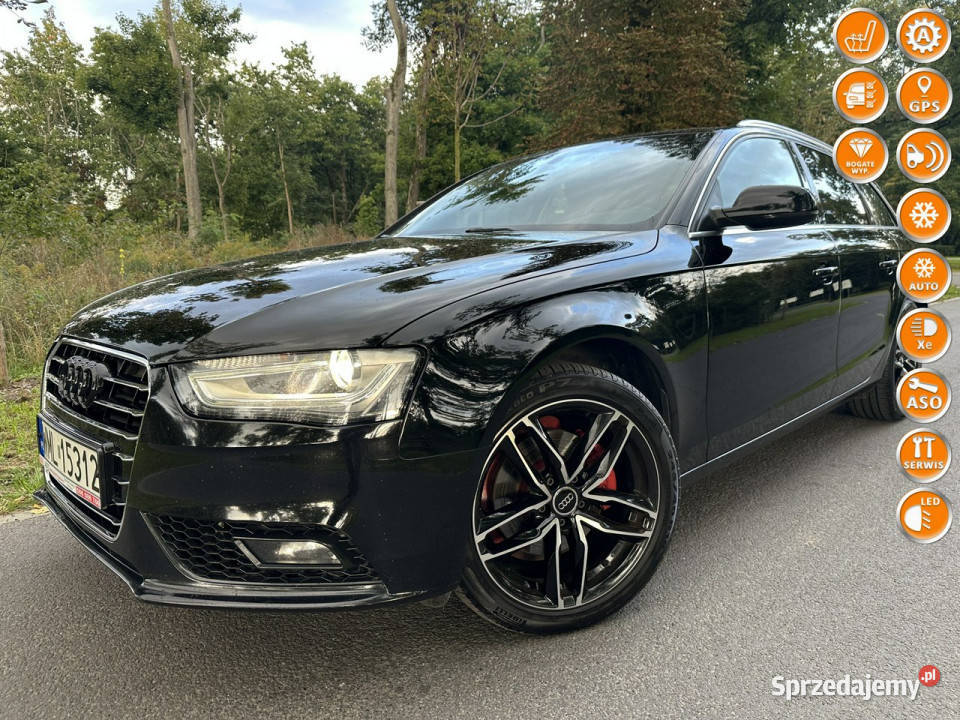 Audi A4 20 TDI 177 Automat SLine ALU 18 Lift gniazdo SD Józefkowo