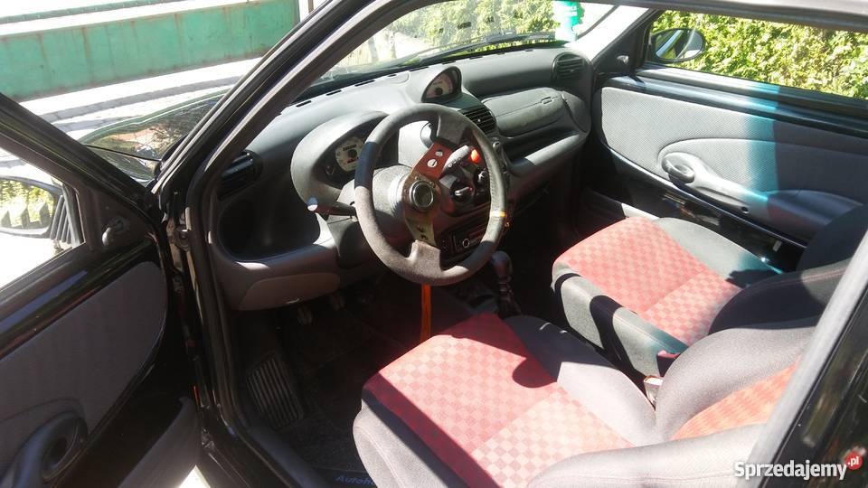 Fiat Seicento 11 Sporting Abarth czarny Seicento Bielsko-Biała