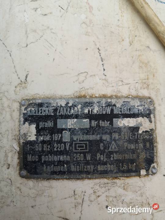 Pralka Frania SHL1973r wolnostojące Gdańsk