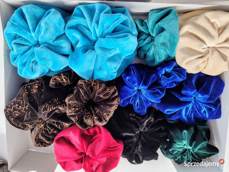 Gumki scrunchie Dla kobiet Lipnica sprzedam