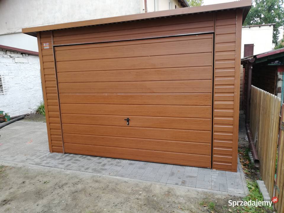 DOBRA Garaż Blaszany ZŁOTY DĄB Garaże Blaszane Busko-Zdrój