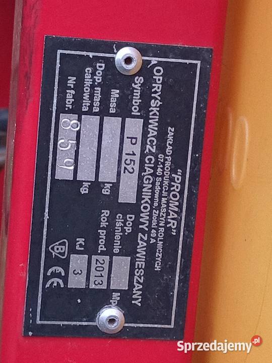 Opryskiwacz 400 litry nowa pompa 2013 1700 złoty Tomaszów Lubelski